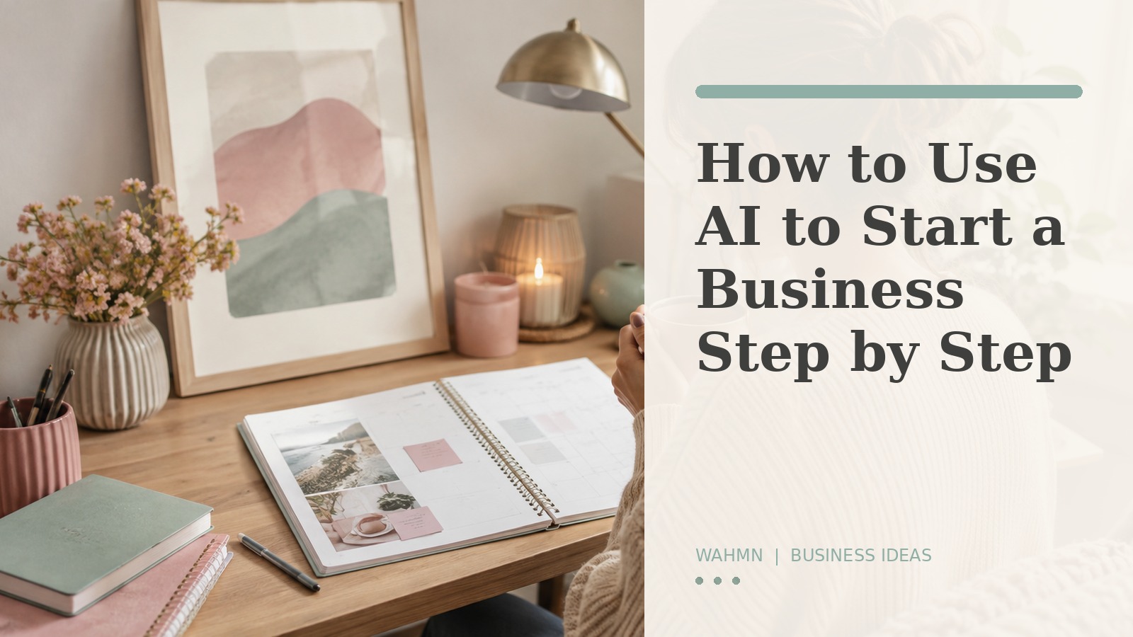 How to use AI to start a business step by step