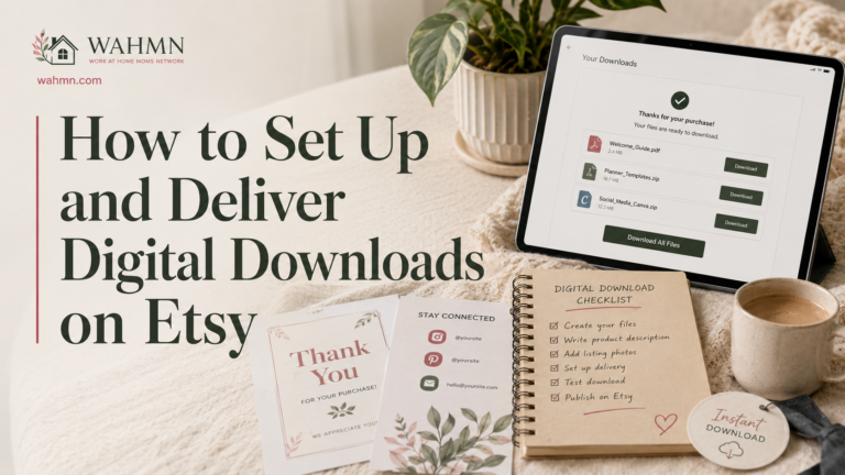 Digital Downloads with Etsy