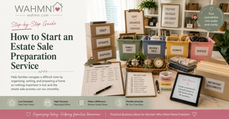 How to Start an Estate Sale Service