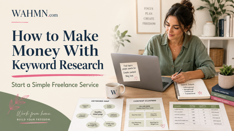 How to Make Money With Keyword Research: Start a Simple Freelance Service