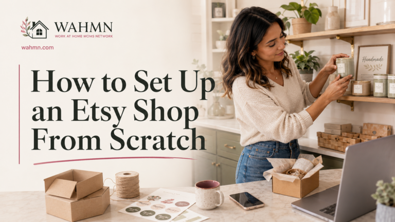 Set up Etsy shop