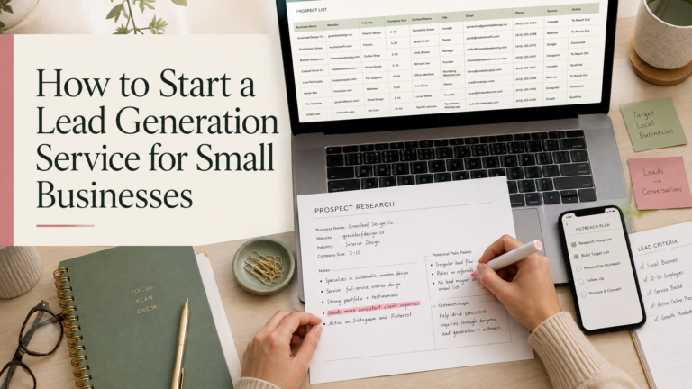 Lead Generation Services Startup