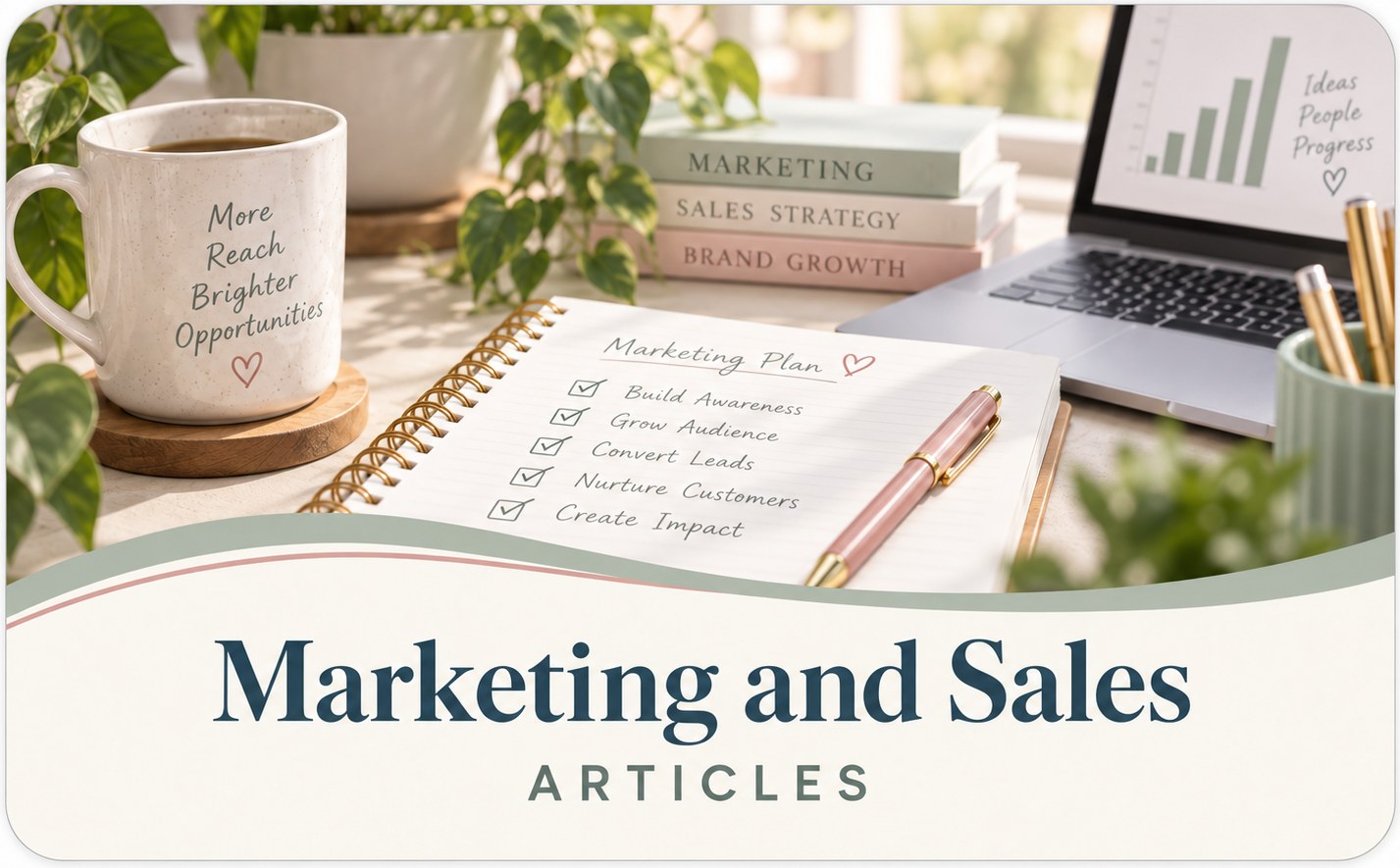 Marketing and Sales articles card