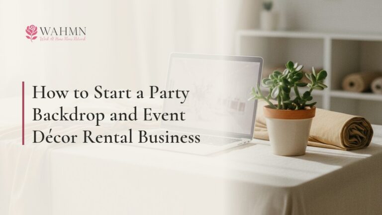 How to Start a Party Backdrop and Event Décor Rental Business